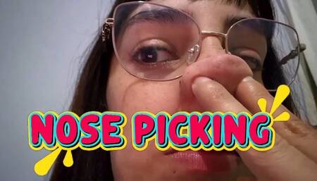 POV Big Nose Picking