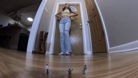 Giantess Nathalia Fulfills Your Tiny Fantasy 1080p