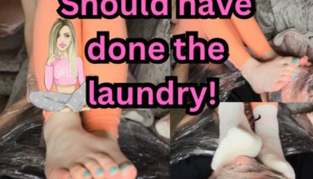 Should Have Done The Laundry! | Foot Smelling