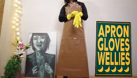 Apron Gloves Wellies