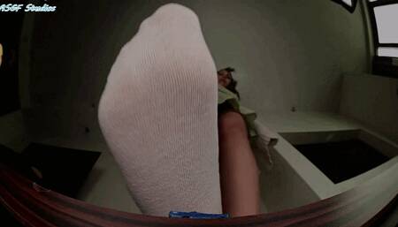 Aspen stinky Giantess SOCK CRUSH!! Pt 2 - MOV