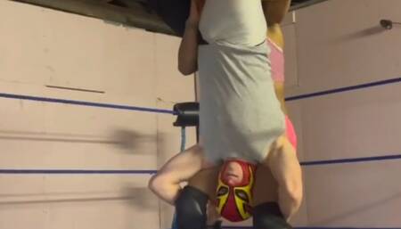 Skinny male dominated with Piledrivers