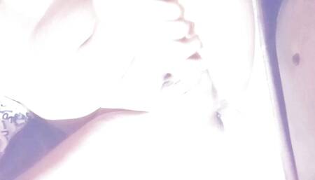 In the middle of the night, I squirmed myself.