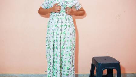 indian romantic couple doggy style sex hot wife home made