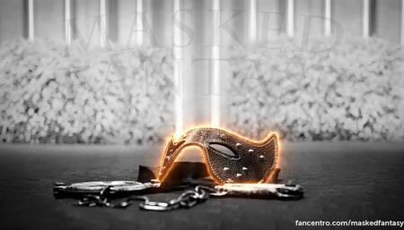 Electric Cum Extraction from tied-up Donor for the Skincare of the Luxury MILF - Hand Free Milking