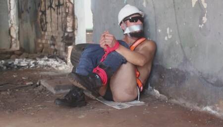 Hot Worker Tied Up at Work (Set 2)
