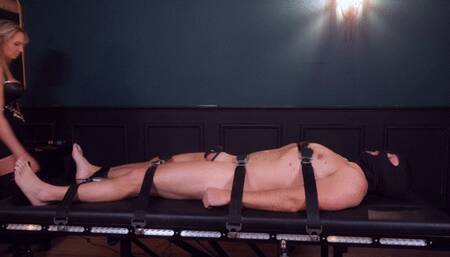 Lady Dark Angel - Controlling a slave's cock till he is desperate