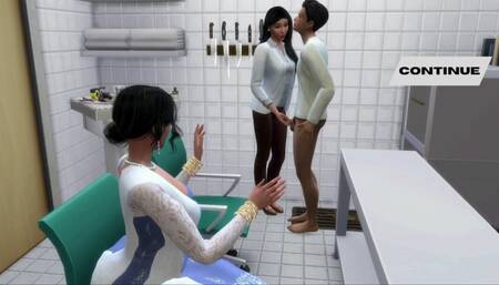 Young guy and Hot Desi milf indian landlady sex part1