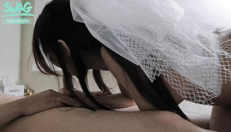 Asian Pregnant Bride Gets Massive Creampie Twice.