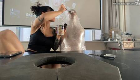 Strict Chair Mummification Isolation!