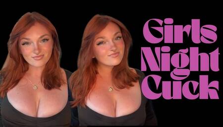 Girls Night Cuck - Cuckold Slave Training Human ATM Wallet Chastity Device Caged Orgasm Control Denial Verbal Humiliation Goddess Worship