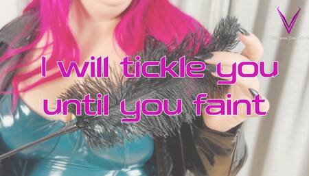 BBW Dominatrix - I'll tickle you until you faint