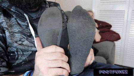 Classic Tickling Clip - Blair Strips her Shoes and Socks off and gets Cute petite Feet Tickled and Worshipped