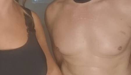 Eating your own semen in Orgasm Control