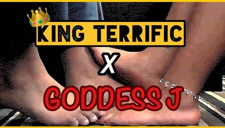 King Terrific x Goddess J Playing Footsies