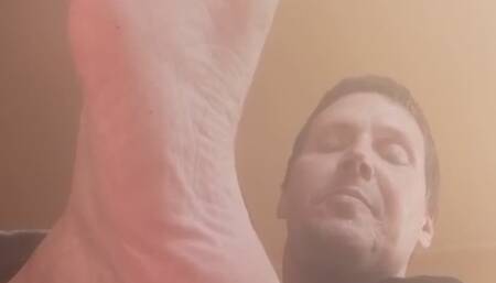 You loser, you foot pervert! You sicko!