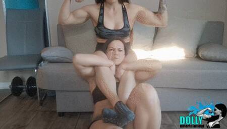 scissor challange (Dolly, Kim)