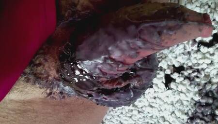 Covering Clitty In Hot Wax