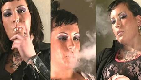 Anabelle 20 Yr Old SFW Non-Nude Smoking Clips