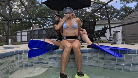 Hand Over Mouth Breath Training with Mya and Nathalia