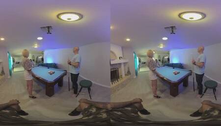 VR 180 Foursome Fun on a Pool Table