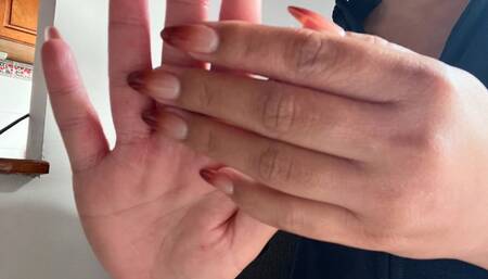 Katy immobilizes with her hands