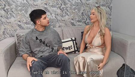 Big-titted lawyer charges her fees with a cock - Danner Mendez & Tatiana Alvarez