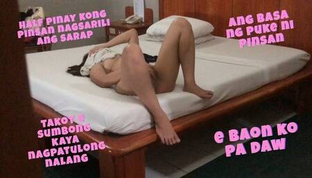 Nahuli ko yung Half Pinay kong pinsan na nag sasarili (nagpatulong)