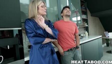 Sexy Cory Chase helps stepnephew ease his sexual tension