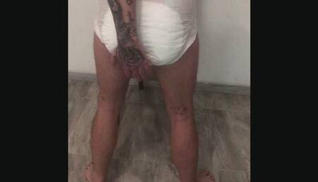 Diaper Boy Chair Accident