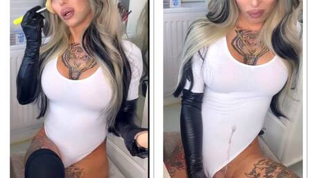 Goddess is ready to feed you now