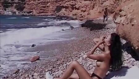 I Persuade a Woman on the Beach to Suck and Fuck Me