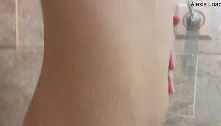 Shower Dildo Fucking Playtime Dripping Wet