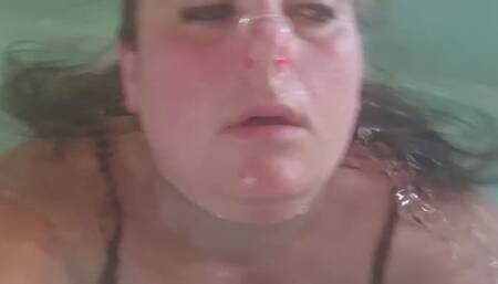 goodmorning, i love you, lets swim