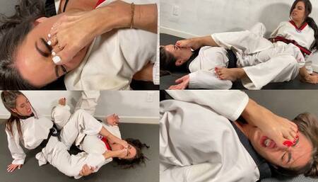 Foot-Jitsu: Devyn vs Tori 1