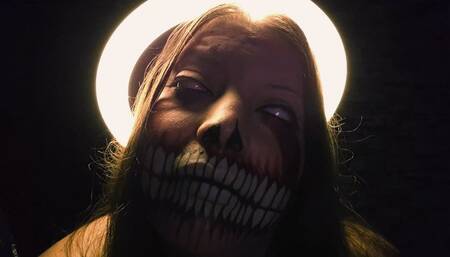 Evil Angel rolling eyes