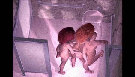 Classic Toon Mixed Fight