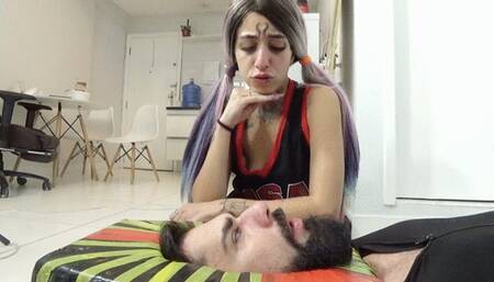 PRINCESS BABE Disgust spit and BURPING PART by BABE LILIT and Daniel Santiago Cam By Aline Full hd