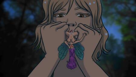 Giantess Watches You and Your Fairy Wife Fuck, then Eats You Both [ASMR wholesome to hardcore oral breeding giantess GTS size difference vore fantasy voyeur exhibitionism]