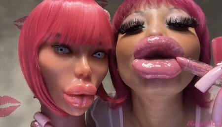 RubyDollLipz's Lipstick #4+Soft Sex Doll Head
