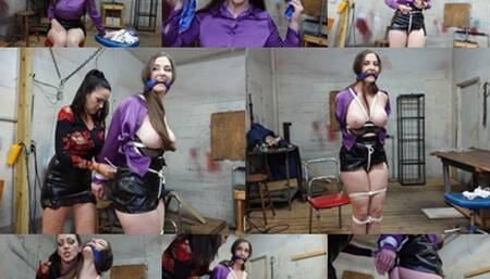 Sexy self bondage lesson for the silly wench (MP4 SD 3500 kbps)