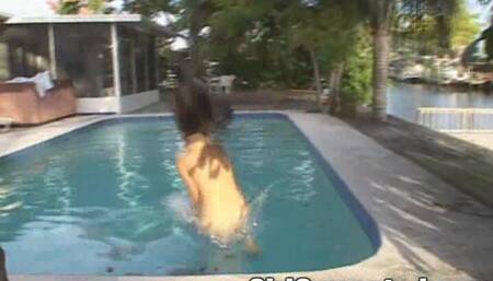 Sierra Snow Hops in Cold Pool