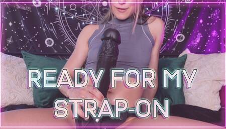 Sissy worships Goddess and her BBC strap-on
