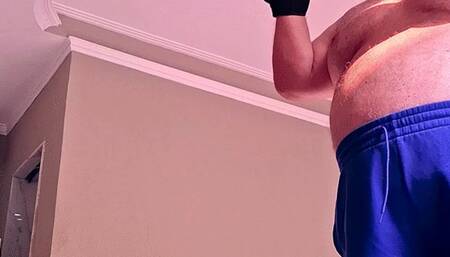 Daddy Boss Boxer gutpunching me