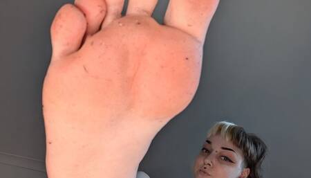 Too Tiny to Matter (Unaware butt and foot crush)