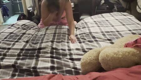 Step-daughter Visits After Work - Natalya