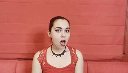 Burping in Red with Peko Lux - MP4 (SD)