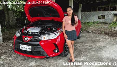 242 - JoyJoy Hard revving in slippers