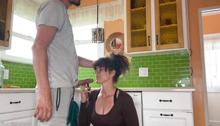 Stepmom Caught and Continued on FaceTime