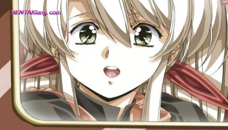 Horny maid moans in the hay as farm boy pumps a creampie deep between her huge tits! (Subtitled)